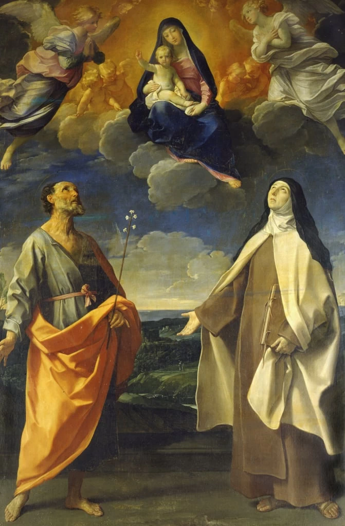  320-La Vergine col Bambino con Sant'Antonio e Santa Teresa 